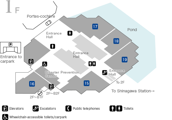 1F Facilities Map